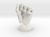 Cyborg hand posed fist 3d printed 
