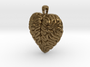 Think With Your Heart Pendant (Hollowed) 3d printed 