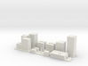 1" Buildings Set 1 - Commercial 3d printed 