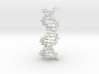 DNA double helix, stick model, 2 separable chains 3d printed 