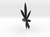 Cannabis Charm 3d printed 