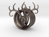 2 Inch Antler Tunnels 3d printed 