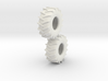 1:64 scale 30.5-32 Tire Pair 3d printed 