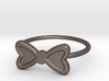 Midi Bow Ring, subtle and chic by titbit 3d printed 