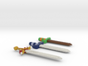Zelda Fan Art: TLoZ: Swords 3d printed 
