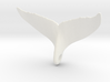 Whale Tail Pendant 3d printed 