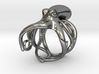 Octopus Ring 17mm 3d printed 