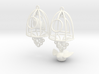Bird in a Cage Earrings 04 3d printed 