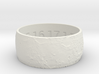 Lunar Surface Ring 2 Ring Size 12.5 3d printed 
