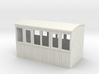 009 4 wheeled 2 compartment 3rd class coach body  3d printed 