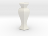 the teseract vase 3d printed 