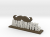 Mustache of Power 3d printed 