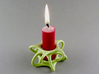 Quintal Candle 3d printed Quintal with a quarter candle