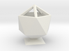 Icosahedron Pencil Cup 3d printed 