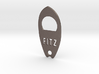 Personalize-able Surfboard Bottle Opener 3d printed 