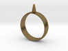 Size 16 223-Designs Bullet Button Ring  3d printed 