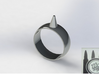 10.5 223-Designs Bullet Button Ring Size  3d printed 