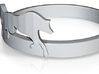 Run with the Wolf Ring size UK:K US:5 1/4 3d printed 