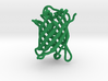 GFP green fluorescent protein molecule 3d printed 