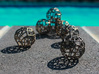 Irregular Wireframe Spherical Beads x6 3d printed 