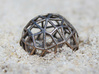 Irregular Wireframe Spherical Bead 3d printed 