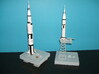1/400 Saturn V MLP, Apollo launch pad 3d printed My thanks to Alain for photos of his unfinished models.