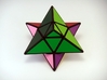 Twin TriTangle Puzzle 3d printed Cool half