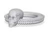 Skull Napkin Ring 3d printed 