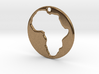 Pendant of Africa (5cms) 3d printed 