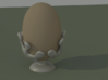 Hands Up Fun Egg Cup 3d printed 