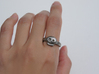 Simply Skull Ring - Size 8 3d printed 