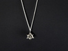 Star Tetrahedron double-pendant 3d printed 