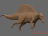 Dinosaur Spinosaurus 1:40 swimming 3d printed 