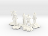 Cleric, Fighter, Rogue, Ranger, and Sorcerer 3d printed 