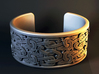 Intertwined Dragon bracelet 3d printed 