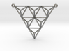 Tetrahedron Pendant 2 3d printed 