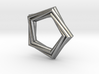 Pentagonal Pendant or Ring 3d printed 