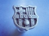 FC BARCELONA cufflinks (Steel) 3d printed Watch the video below!