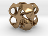Cuboid pinwheel pendant 3d printed 