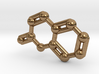 Coumarin Molecule Keychain Pendant 3d printed Coumarin Molecule Keychain Pendant