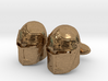 Medieval Helmet Cufflinks 3d printed 