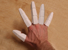 Iron Man Fingers - One Hand 3d printed Actual 3D print using the Strong & Flexible Plastic