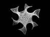 Cubic Gyroid (Voronoi) 3d printed 