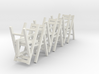 5 1:48 Wooden Folding Chairs 3d printed 
