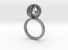 Sphere outlines ring 3d printed 