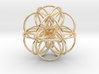 Seed of Life: Cuboctahedral Flower 3d printed 
