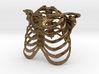 Ribcage pendant 3d printed 