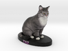 Custom Cat Figurine - Taz 3d printed 