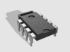 8-Pin DIP IC Pendant 3d printed 