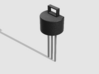Transistor Pendant 3d printed 